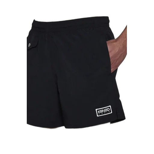 Logo Patch Swim Trunks