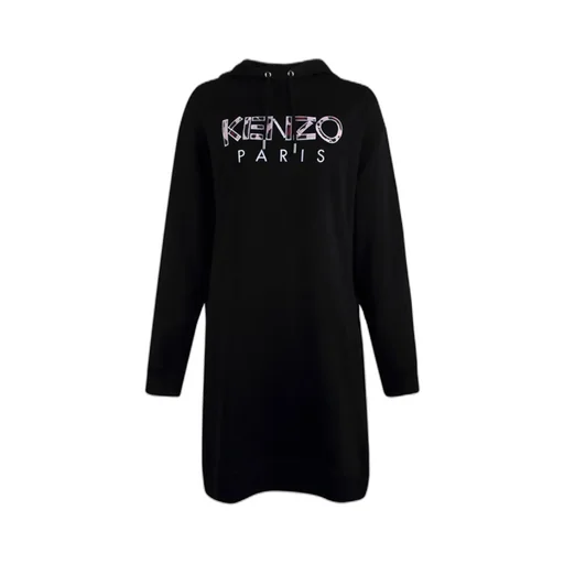 Logo Embroidered Dress