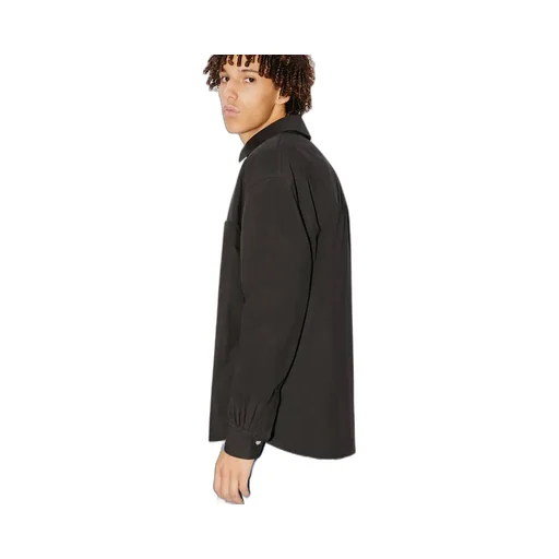 Logo Patch Buttoned Padded Shirt