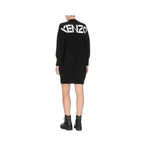 Long-Sleeved Knitted Dress