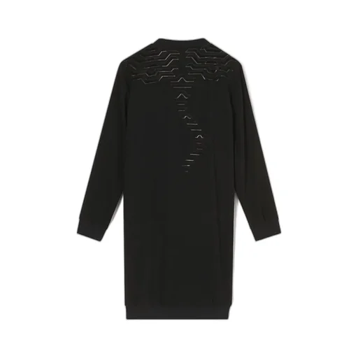 Tiger Head Embroidered Dress