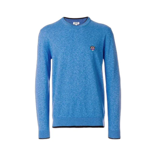 Tiger Embroidered Patch Pullover