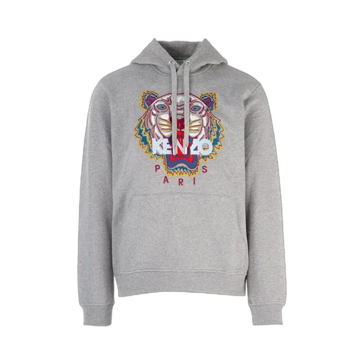 Tiger Embroidered Hoodie