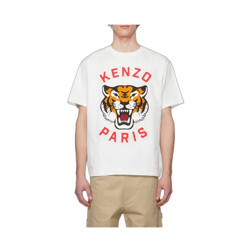 Tiger Printed Crewneck T-Shirt