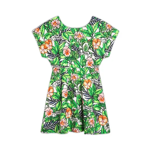 Floral Print Cotton Dress