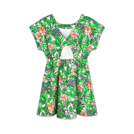 Floral Print Cotton Dress