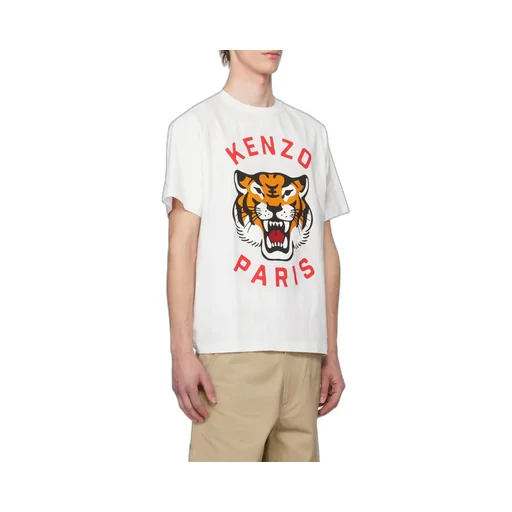 Tiger Printed Crewneck T-Shirt