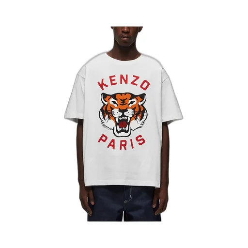 Tiger Printed Crewneck T-Shirt
