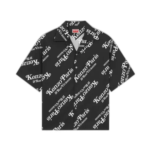 Monogram Printed Buttoned Shirt