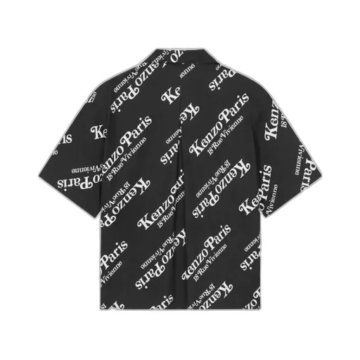 Monogram Printed Buttoned Shirt