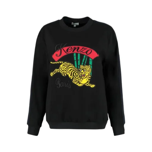 Tiger Embroidered Pullover