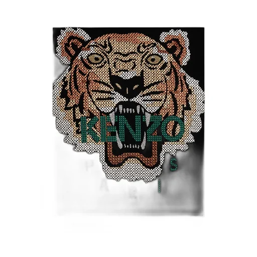Cross Stitch Tiger Logo Hoodie