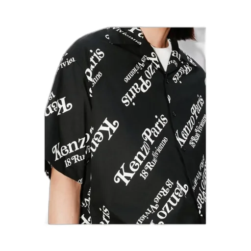 Monogram Printed Buttoned Shirt