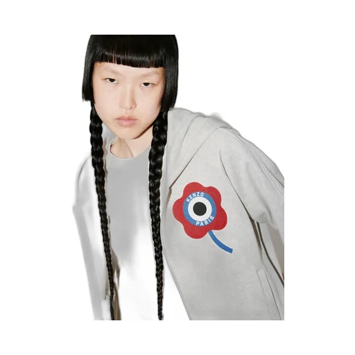 Crest Zipped Hoodie Sweatshirt Kenzo Target