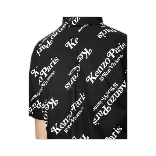 Monogram Printed Buttoned Shirt