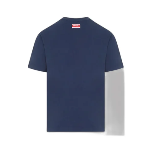 Lucky Tiger Logo Printed Crewneck T-Shirt