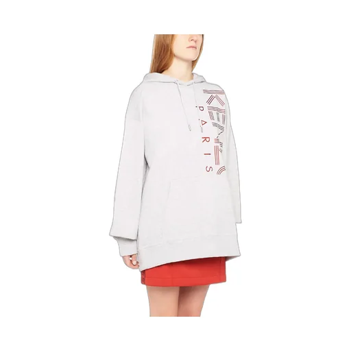 Letter Logo Printed Hooded Sweater