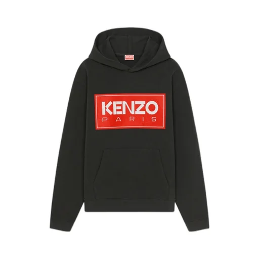 Paris Logo Patch Hoodie