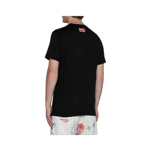 Tiger Embroidered Crewneck T-Shirt