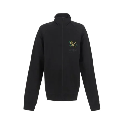 Tiger Tail K Logo Embroidered Track Jacket