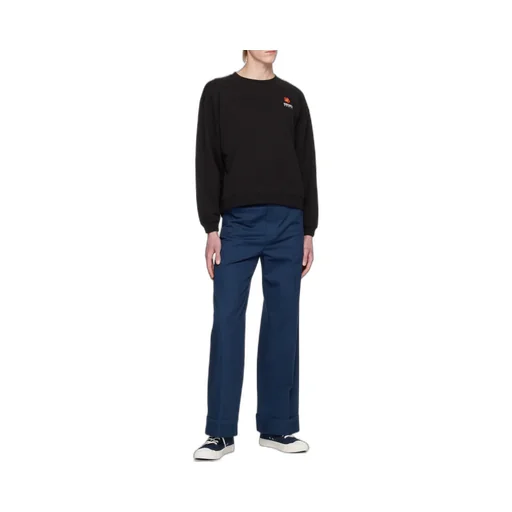 Logo-Embroidered Crewneck Sweatshirt