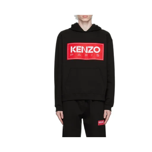 Paris Logo Patch Hoodie