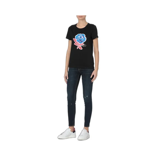 Rose Logo Printed T-Shirt