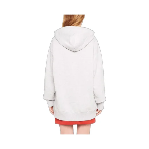 Letter Logo Printed Hooded Sweater