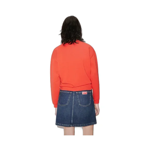 Crest Sweatshirt Boke Flower