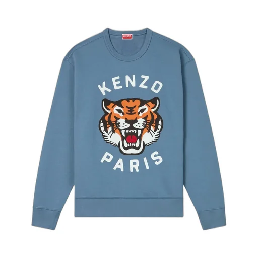 Lucky Tiger Embroidered Sweatshirt