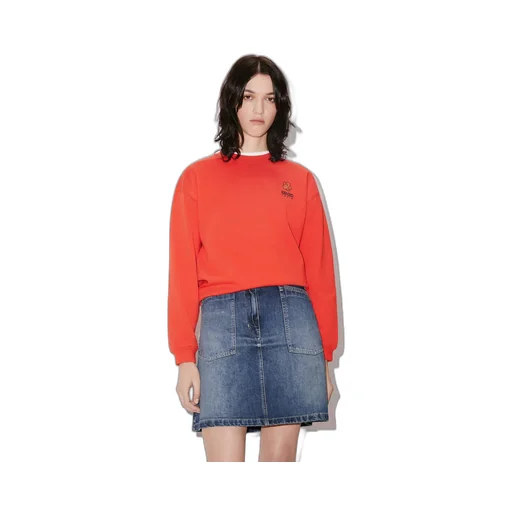 Crest Sweatshirt Boke Flower
