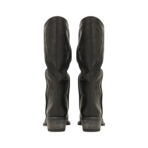 Chunky-Heeled Ankle Boots