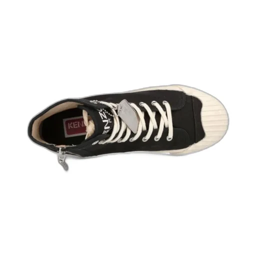 Boke Flower Embroidered High-Top Sneakers