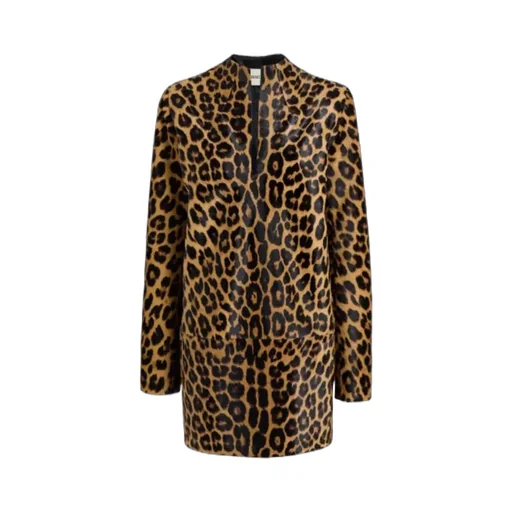 Leopard-Print Mini Dress