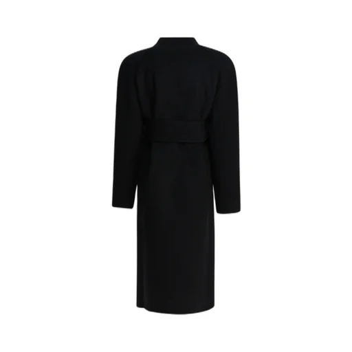 Single-Breasted Belted Coat