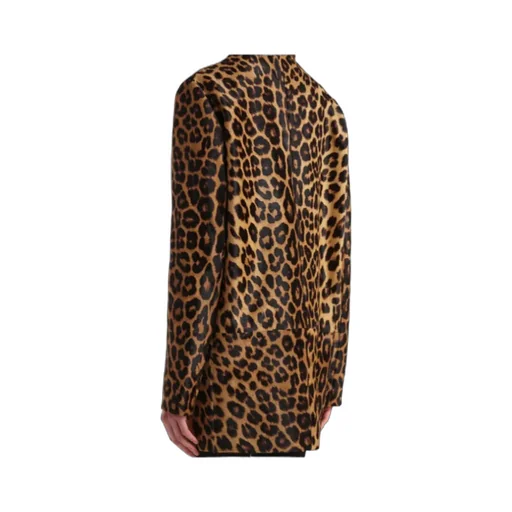 Leopard-Print Mini Dress