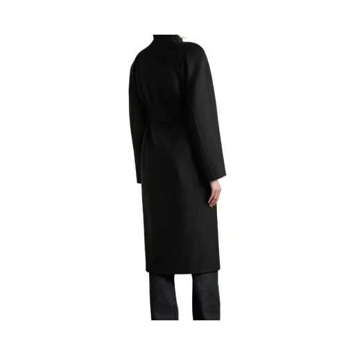 Single-Breasted Belted Coat