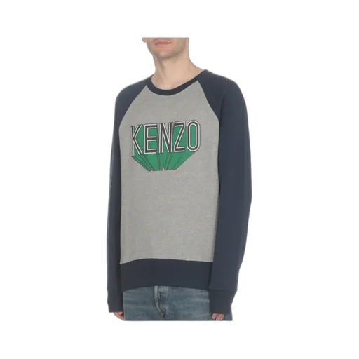 Logo Printed Colour-Block Sweatshirt
