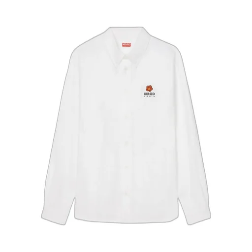 Boke Flower Logo Embroidered Buttoned Shirt