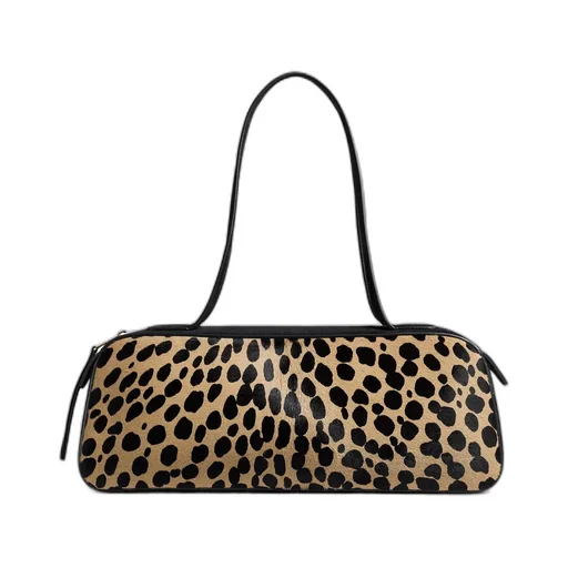 Simona Leopard-Printed Shoulder Bag