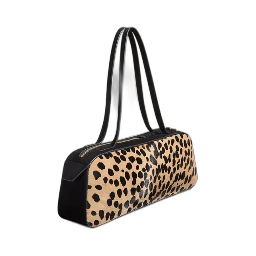 Simona Leopard-Printed Shoulder Bag