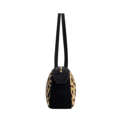Simona Leopard-Printed Shoulder Bag