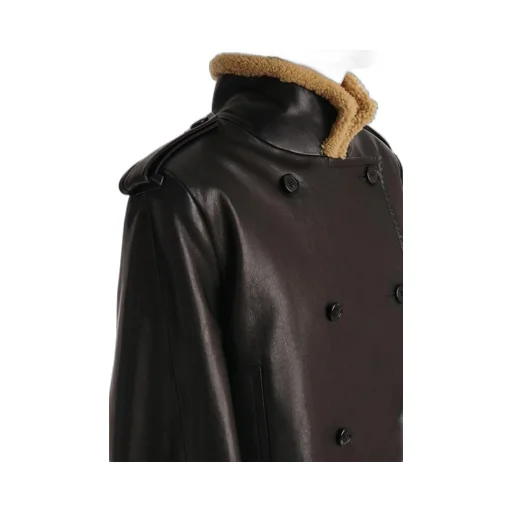 Dean Double-Breasted Leather Jacket