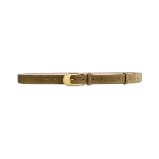 Logo Stamp Buckle Belt