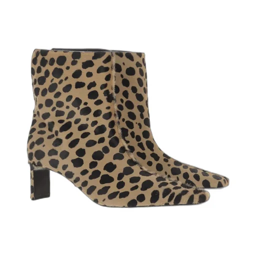 Ona Square Toe Ankle Boots