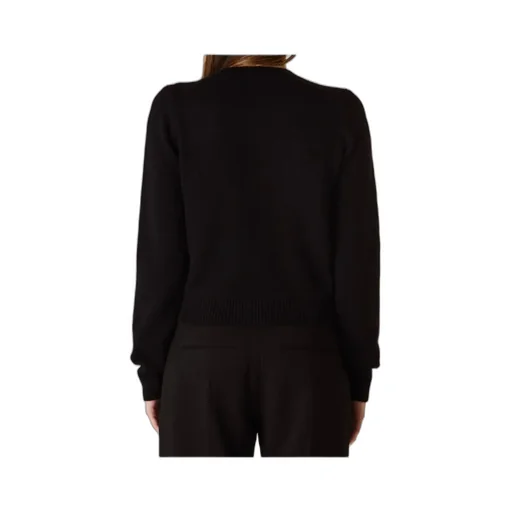Long-Sleeved Knitted Cardigan