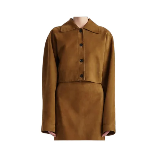 Sue Suede Cropped Jacket