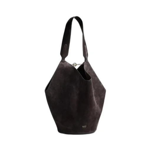 Hexagonal-Shaped Top Handle Tote Bag