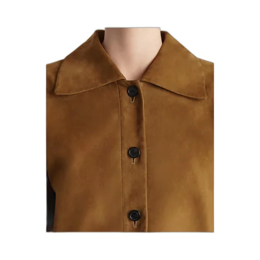 Sue Suede Cropped Jacket