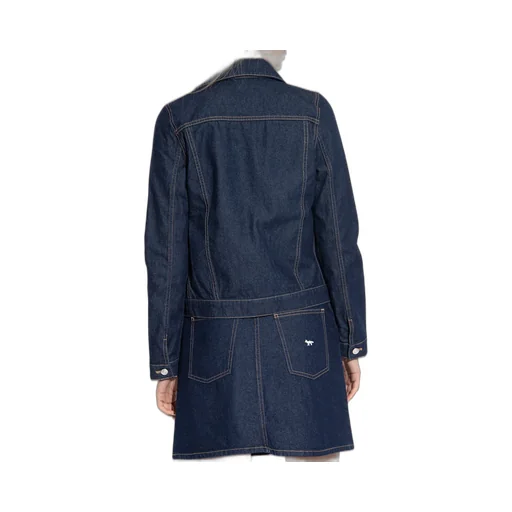 Logo-Embroidered Denim Jacket